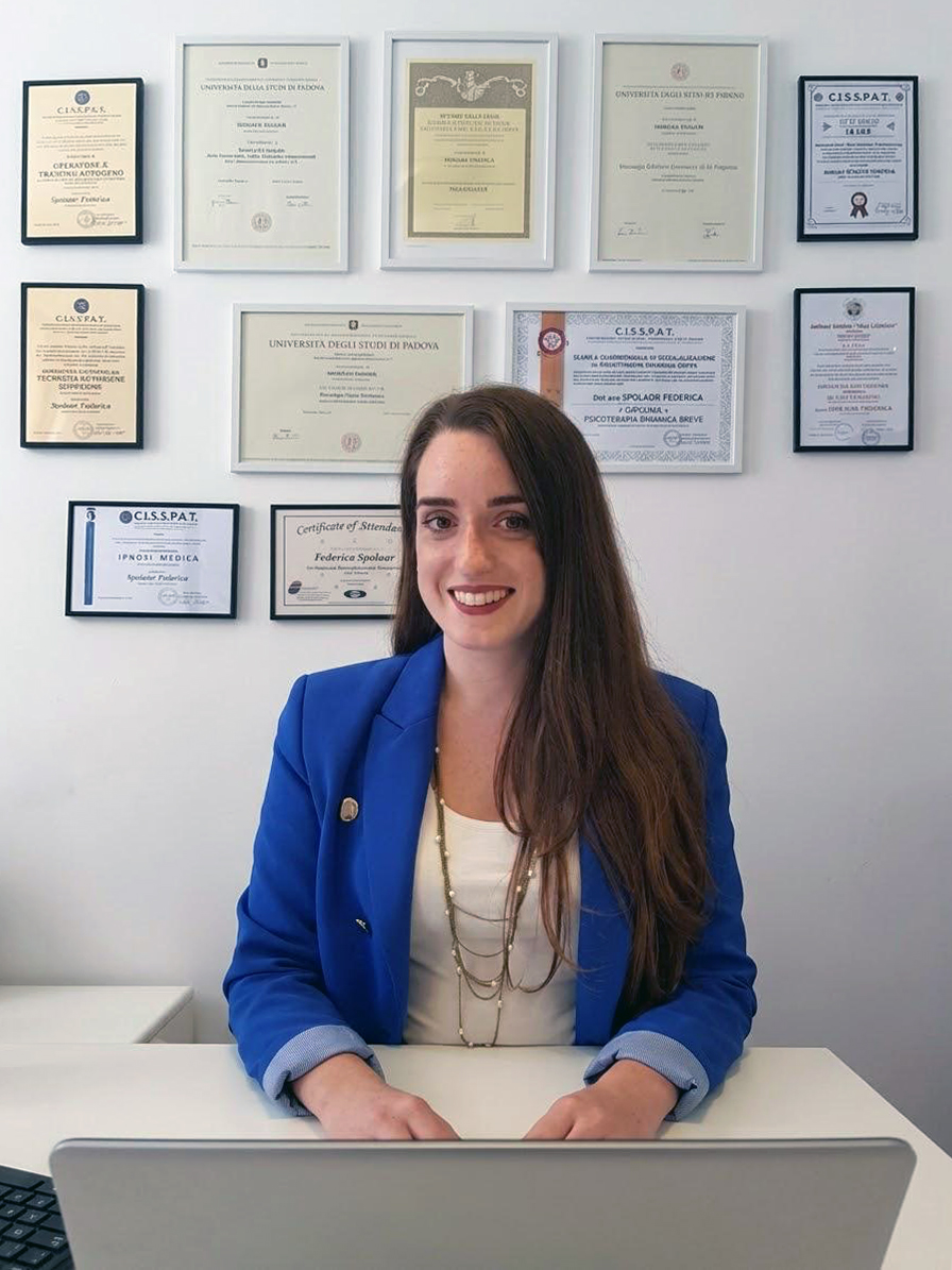 La Dott.ssa Federica Spolaor, psicologa psicoterapeuta a Venezia